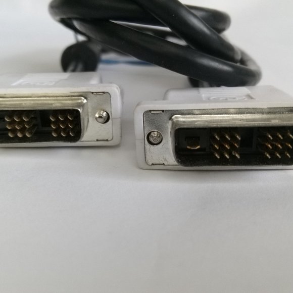 19pin 6ft DVI-M to DVI-M Black Display Cable - Picture 2 of 2